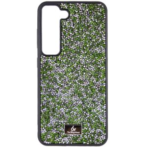 Чохол для Samsung Galaxy S23+ Зелений Bling World Rock Diamond