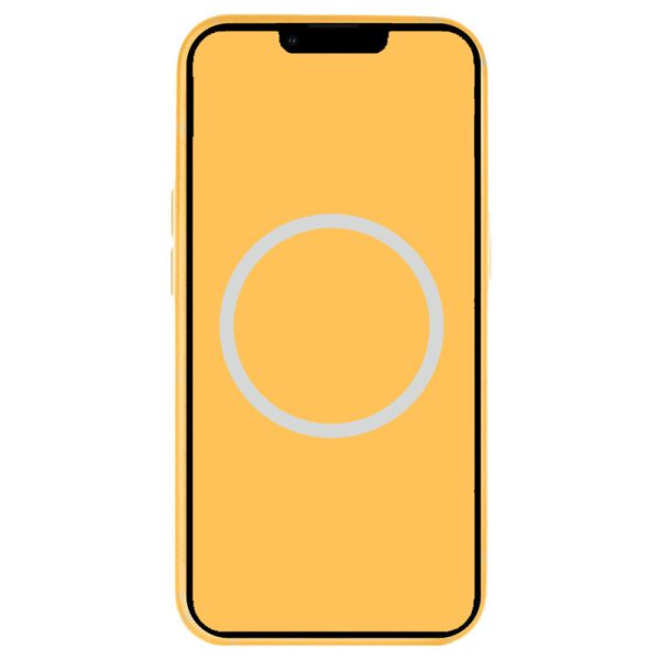 Чохол для iPhone 15 Pro Max Жовтий Silicone case full with Magsafe and Animation - Зображення 3
