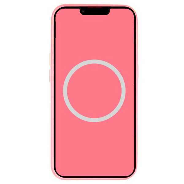 Чохол для iPhone 15 Pro Max Рожевий Silicone case full with Magsafe and Animation - Зображення 3