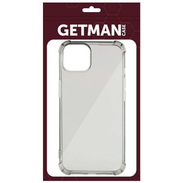 Чохол для iPhone 13 mini Прозорий GETMAN Ease logo посилені кути - Зображення 7