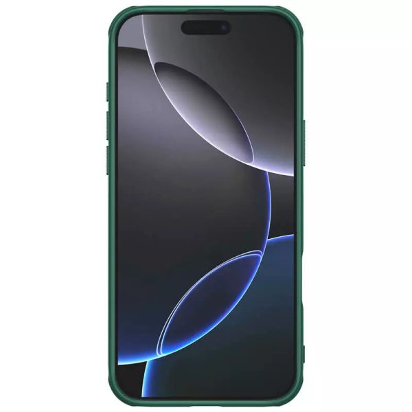 Чохол для iPhone 16 Pro Зелений Nillkin Матовий Pro - Зображення 4
