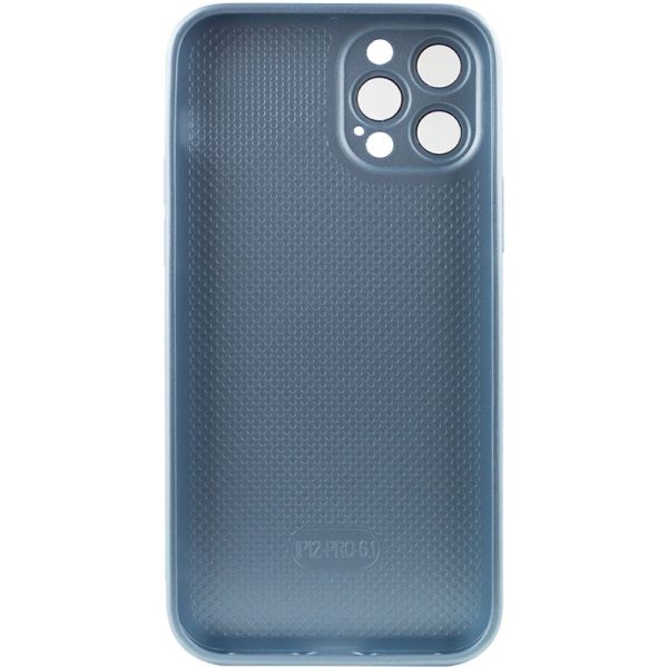 Чохол для iPhone 11 Pro Синій TPU+Glass Sapphire Матовий case - Зображення 4