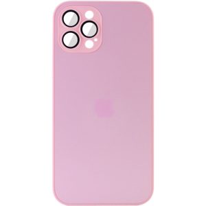 Чохол для iPhone 11 Pro Рожевий TPU+Glass Sapphire Матовий case