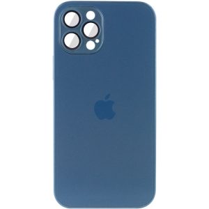 Чохол для iPhone 11 Pro Синій TPU+Glass Sapphire Матовий case