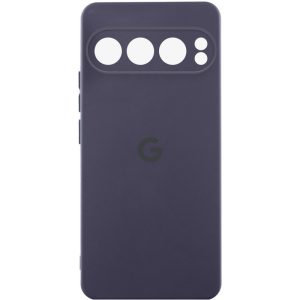 Чохол для Google Pixel 9 Pro Сірий Silicone Cover Lakshmi Full Camera with Logo