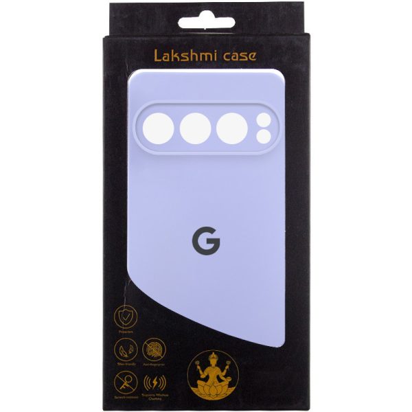 Чохол для Google Pixel 9 Pro Фіолетовий Silicone Cover Lakshmi Full Camera with Logo - Зображення 5