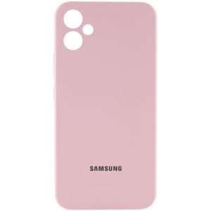 Чохол для Samsung Galaxy A06 Рожевий Silicone Cover Lakshmi Full Camera with Logo