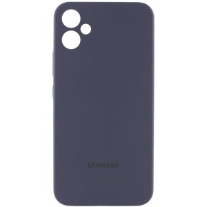 Чохол для Samsung Galaxy A06 Сірий Silicone Cover Lakshmi Full Camera with Logo