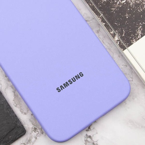 Чохол для Samsung Galaxy A06 Фіолетовий Silicone Cover Lakshmi Full Camera with Logo - Зображення 2
