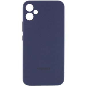 Чохол для Samsung Galaxy A06 Синій Silicone Cover Lakshmi Full Camera with Logo