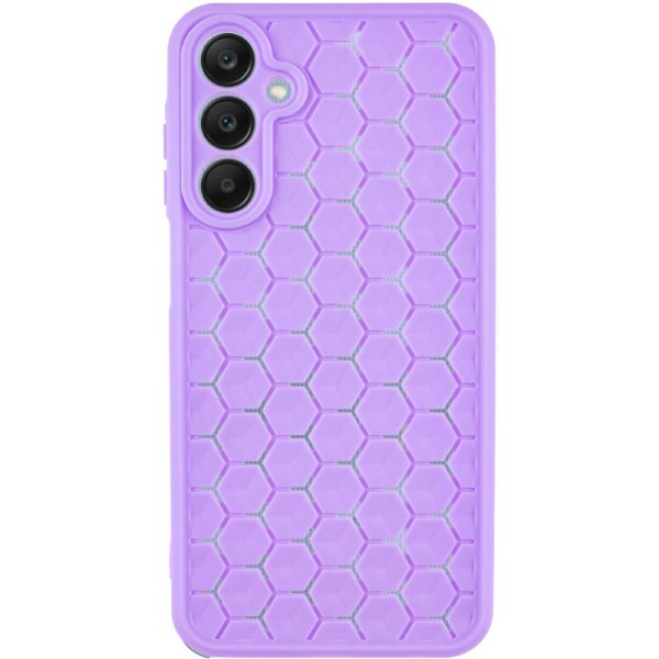 Чохол для Samsung Galaxy A24 4G Фіолетовий TPU Honeycomb
