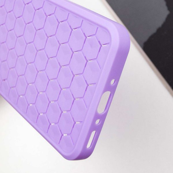 Чохол для Samsung Galaxy A24 4G Фіолетовий TPU Honeycomb - Зображення 2