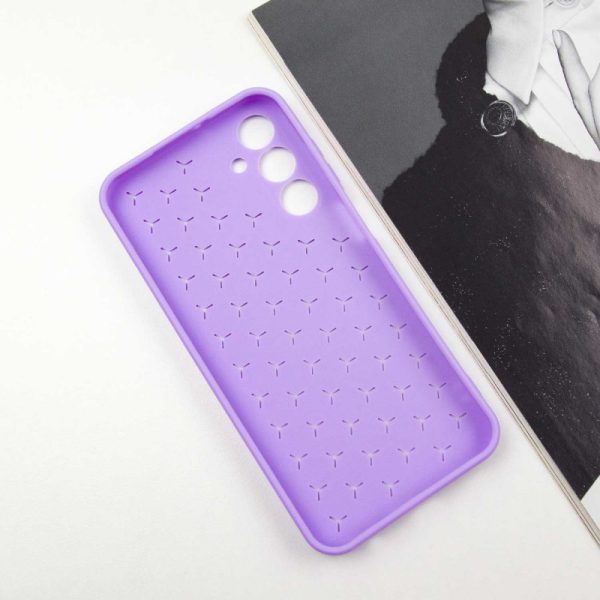 Чохол для Samsung Galaxy A24 4G Фіолетовий TPU Honeycomb - Зображення 4