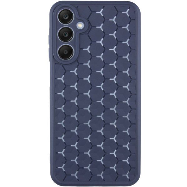 Чохол для Samsung Galaxy A25 5G Синій TPU Honeycomb