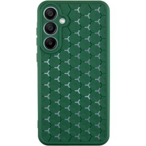Чохол для Samsung Galaxy A35 Зелений TPU Honeycomb