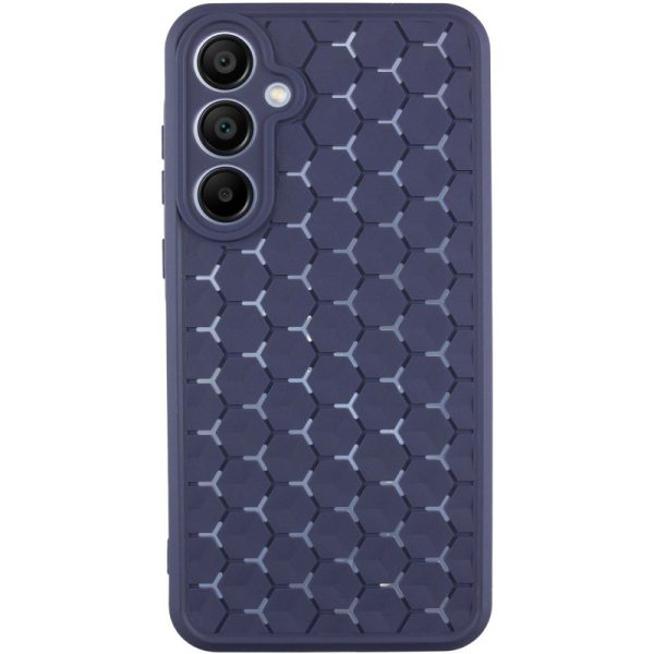 Чохол для Samsung Galaxy A35 Синій TPU Honeycomb