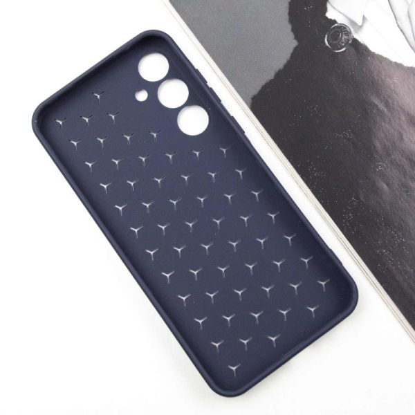 Чохол для Samsung Galaxy A35 Синій TPU Honeycomb - Зображення 3