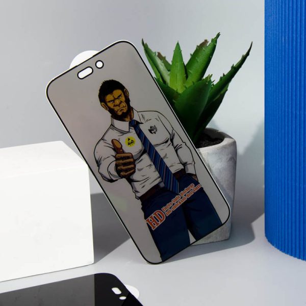 Захисне скло для iPhone 14 Pro Privacy 5D Anti-Static - Зображення 4
