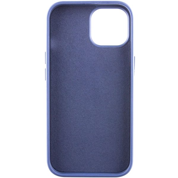Чохол для iPhone 15 Синій TPU+Glass Sapphire Midnight Open Camera with MagSafe - Зображення 4