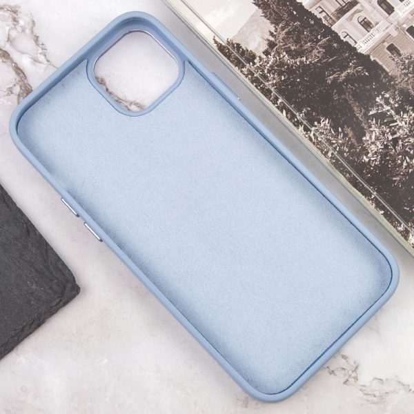 Чохол для iPhone 15 Plus Блакитний TPU+Glass Sapphire Midnight Open Camera with MagSafe - Зображення 4