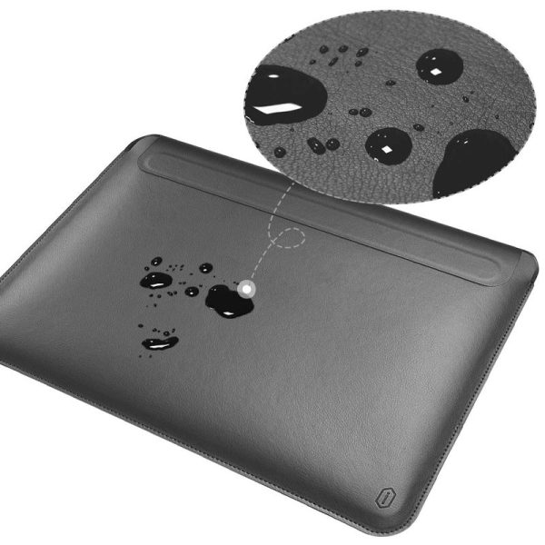 Чохол для ноутбука 13.3" з шутчної шкіри WIWU Air Skin Pro II Сірий - Зображення 2