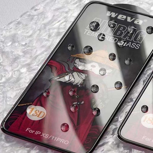 Захисне 2.5D скло Weva AirBag для Apple iPhone 11 Pro / X / XS - Зображення 2