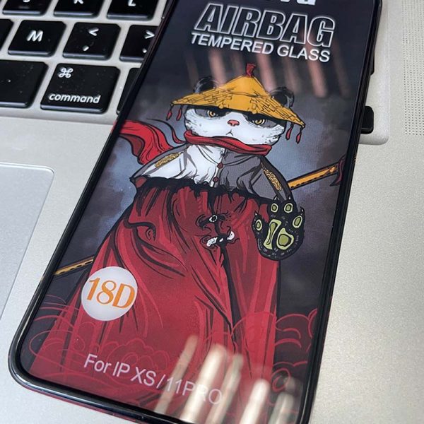 Захисне 2.5D скло Weva AirBag для Apple iPhone 11 Pro / X / XS - Зображення 3