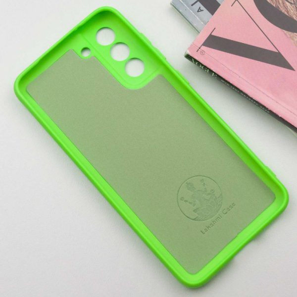 Чохол для Samsung Galaxy S21 FE Салатовий Silicone Cover Lakshmi Full Camera (A) - Зображення 3