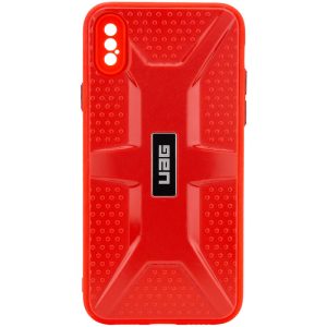 Чохол для iPhone X / XS Червоний TPU+PC UAG