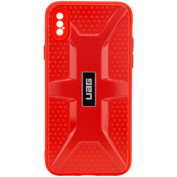 Чохол для iPhone XS Max Червоний TPU+PC UAG