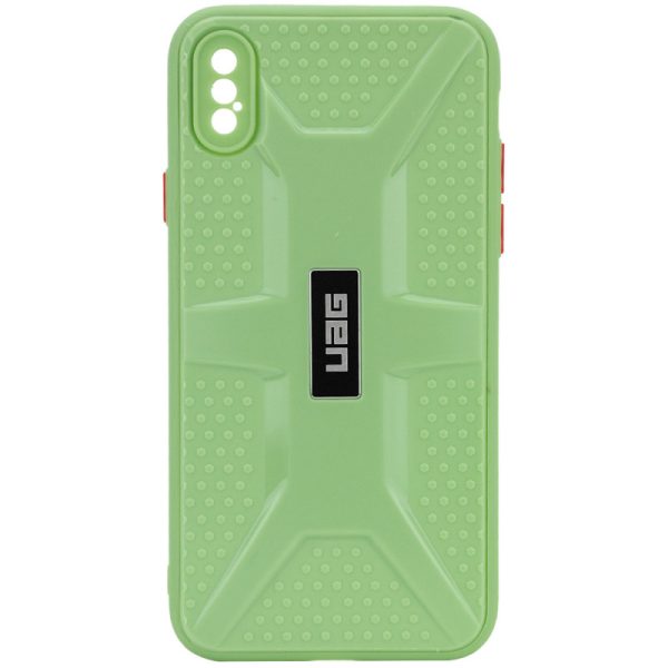 Чохол для iPhone XS Max М'ятний TPU+PC UAG