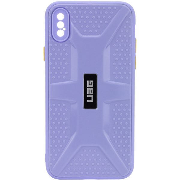 Чохол для iPhone XS Max Фіолетовий TPU+PC UAG