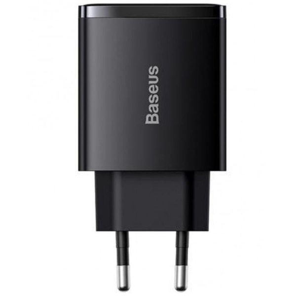 Зарядний пристрій Baseus Compact Quick Charger 30W QC+ PD (1Type-C + 2USB) (CCXJ-E) - Зображення 2