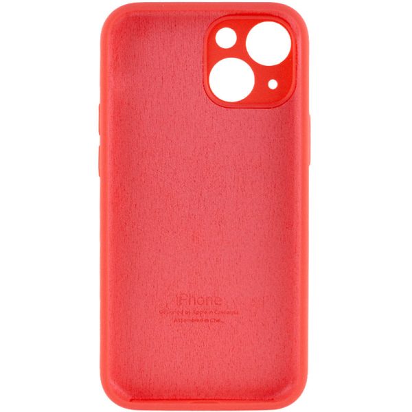Чохол для iPhone 14 Plus Помаранчевий Silicone Case Full Camera Protective - Зображення 2