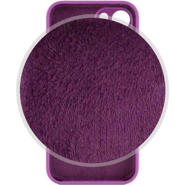 Чохол для iPhone 14 Plus Фіолетовий Silicone Case Full Camera Protective - Зображення 3