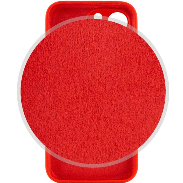 Чохол для iPhone 14 Pro Червоний Silicone Case Full Camera Protective - Зображення 3