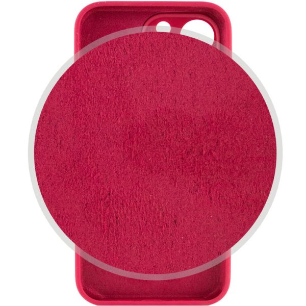 Чохол для iPhone 14 Pro Червоний Silicone Case Full Camera Protective - Зображення 3