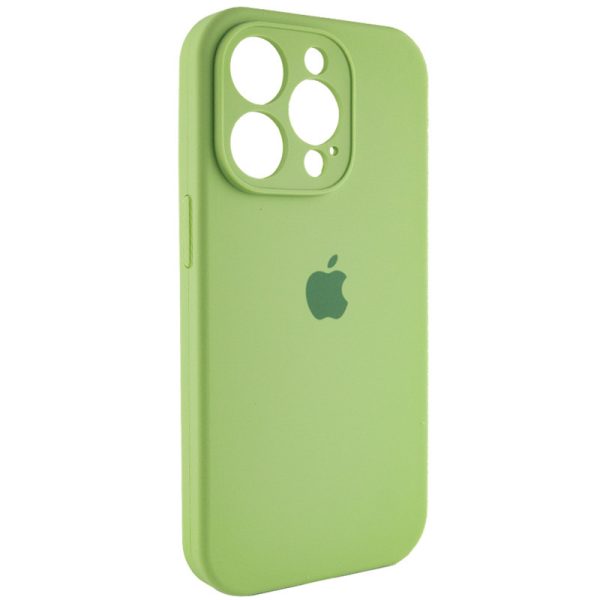 Чохол для iPhone 14 Pro М'ятний Silicone Case Full Camera Protective - Зображення 2