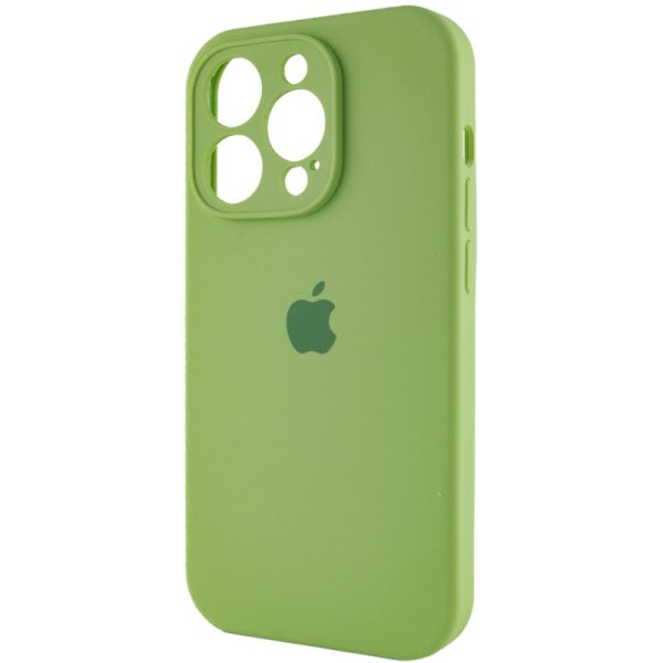 Чохол для iPhone 14 Pro М'ятний Silicone Case Full Camera Protective - Зображення 3