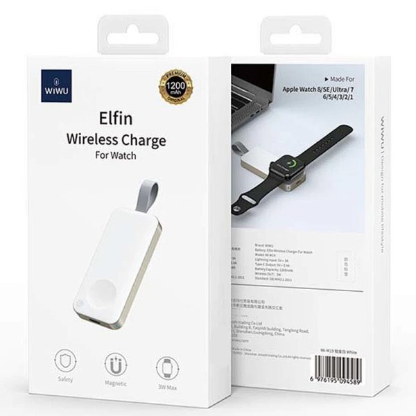 Павербанк Power Bank WIWU Wi-M19 For Apple Watch 1200 mAh - Зображення 4