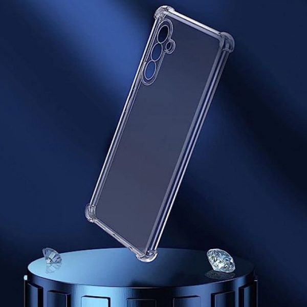Чохол для Samsung Galaxy A55 Прозорий GETMAN Ease logo посилені кути Full Camera - Зображення 3