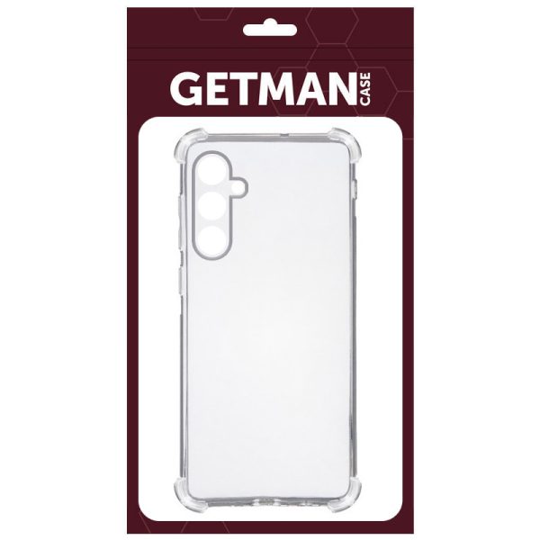 Чохол для Samsung Galaxy A55 Прозорий GETMAN Ease logo посилені кути Full Camera - Зображення 6