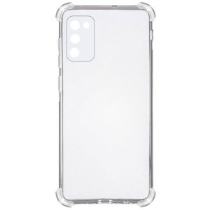 Чохол для Samsung Galaxy A03s Прозорий GETMAN Ease logo посилені кути Full Camera