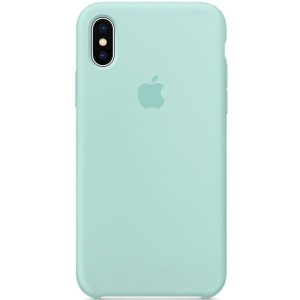 Чохол для iPhone XS Max Бірюзовий Silicone Case