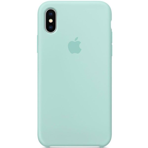 Чохол для iPhone XS Max Бірюзовий Silicone Case