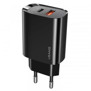 Зарядний пристрій Usams US-CC121 T35 QC3.0 + PD3.0 20W