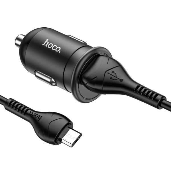 АЗП Hoco Z43 QC3.0 (1USB/18W) + MicroUSB - Зображення 3