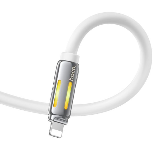 Дата кабель Hoco U136 Prize USB to Lightning 2.4A (1.2m) - Зображення 2