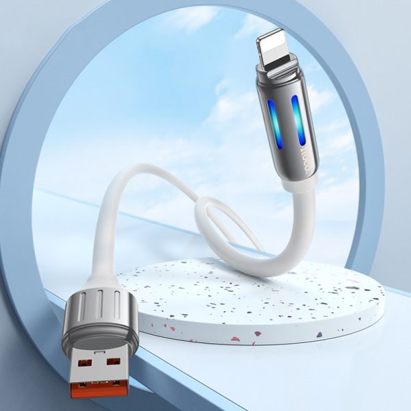 Дата кабель Hoco U136 Prize USB to Lightning 2.4A (1.2m) - Зображення 3