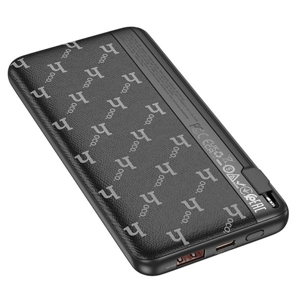 Павербанк Power Bank Hoco Q29 Nobility 22.5W+PD20W + Lightning 10000 mAh - Зображення 3
